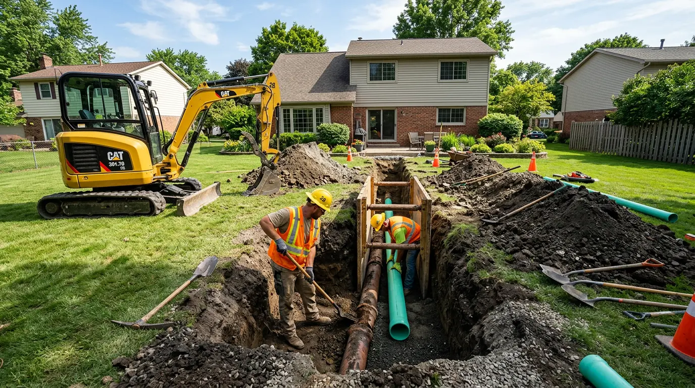 Sewer Line Cleaning in Bryan, TX